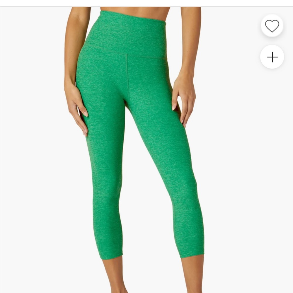 Beyond Yoga Caught in the midi spacedye kelly Green XS